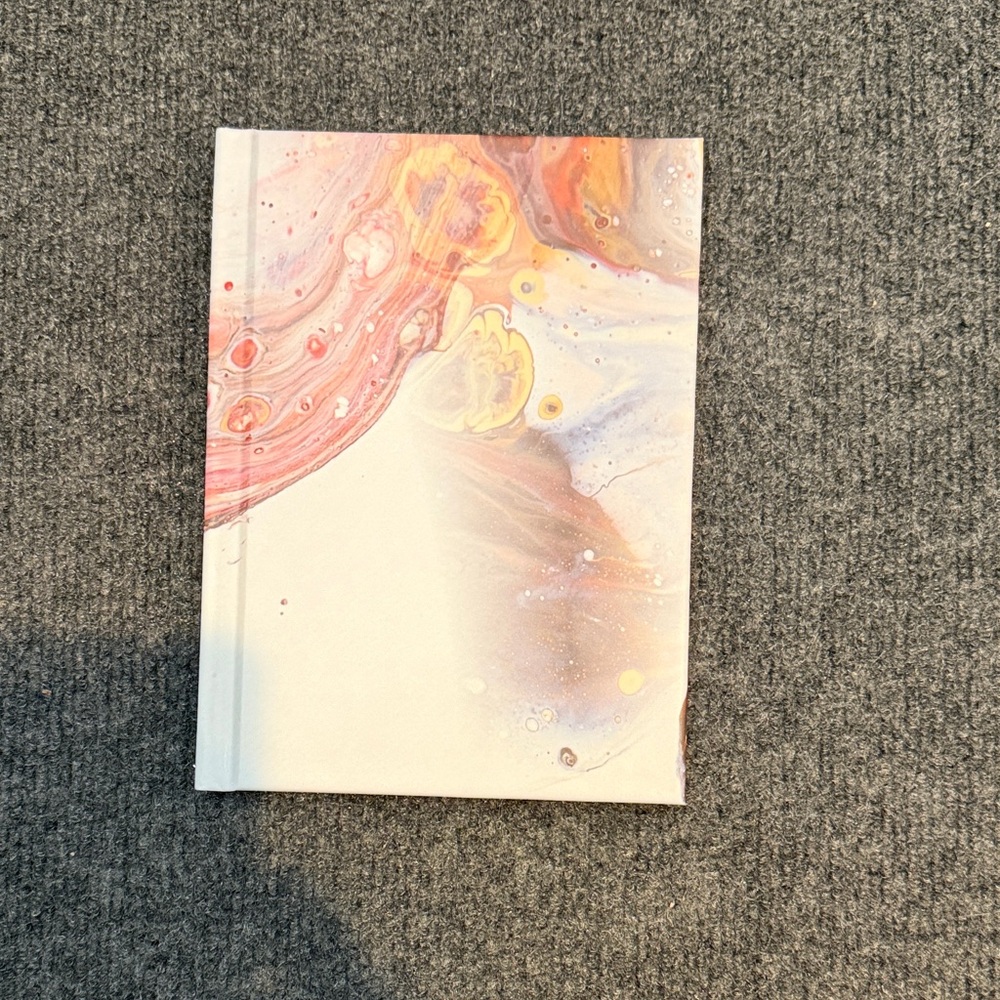 Abstract Design Hardcover Notebook